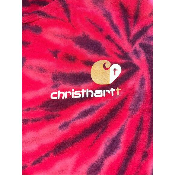 Christhartt Carhartt Religious Parody Tie-Dye Tee - Picture 3 of 4